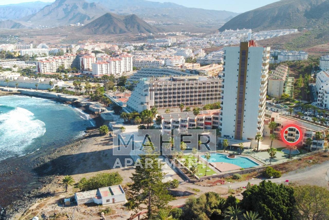 Modern Apartment With An Addictive Terrace View Los Cristianos  Exterior foto