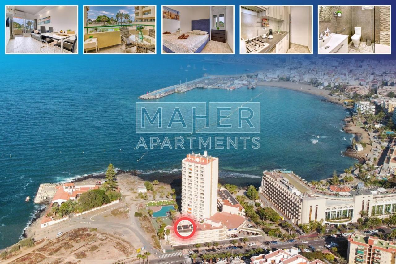 Modern Apartment With An Addictive Terrace View Los Cristianos  Exterior foto